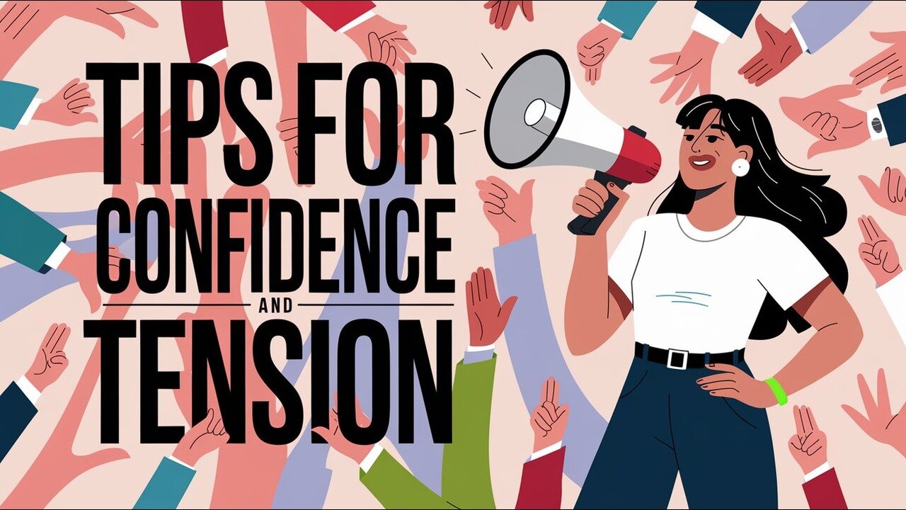 How to face Tension and gain confidence, my father's advice for all of you