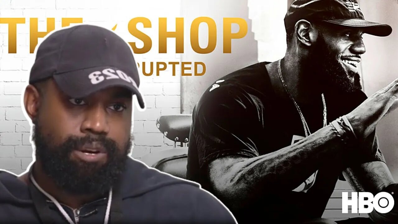 LEBRON JAMES CANCELS KANYE WEST! Removes Kanye's Episode of HBO's THE SHOP after TUCKER INTERVIEW!