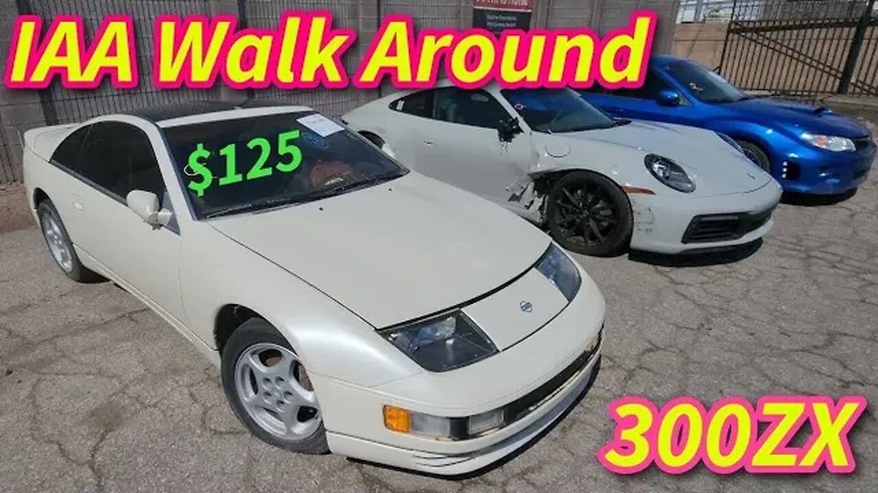 300ZX, Hellcat, Scatpack, 911 Porsche IAA Walk Around