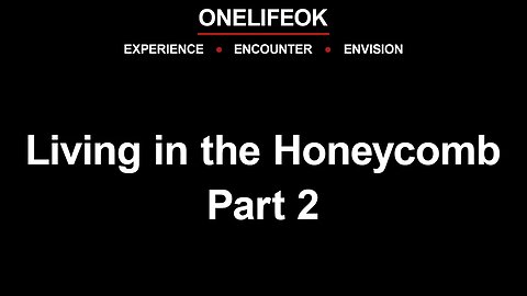 Living in the Honeycomb Part 2 - Sun 1/15/23