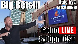 LIVE - High Limit Slot Play - TONIGHT! Potawatomi Hotel & Casino