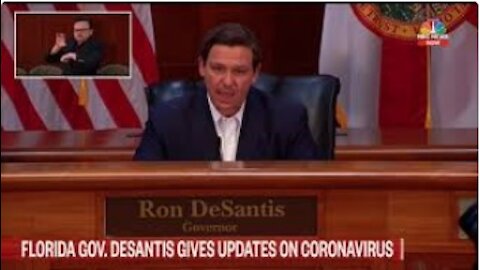 Florida Governor Ron Desantis Specifies the Church as Essential!