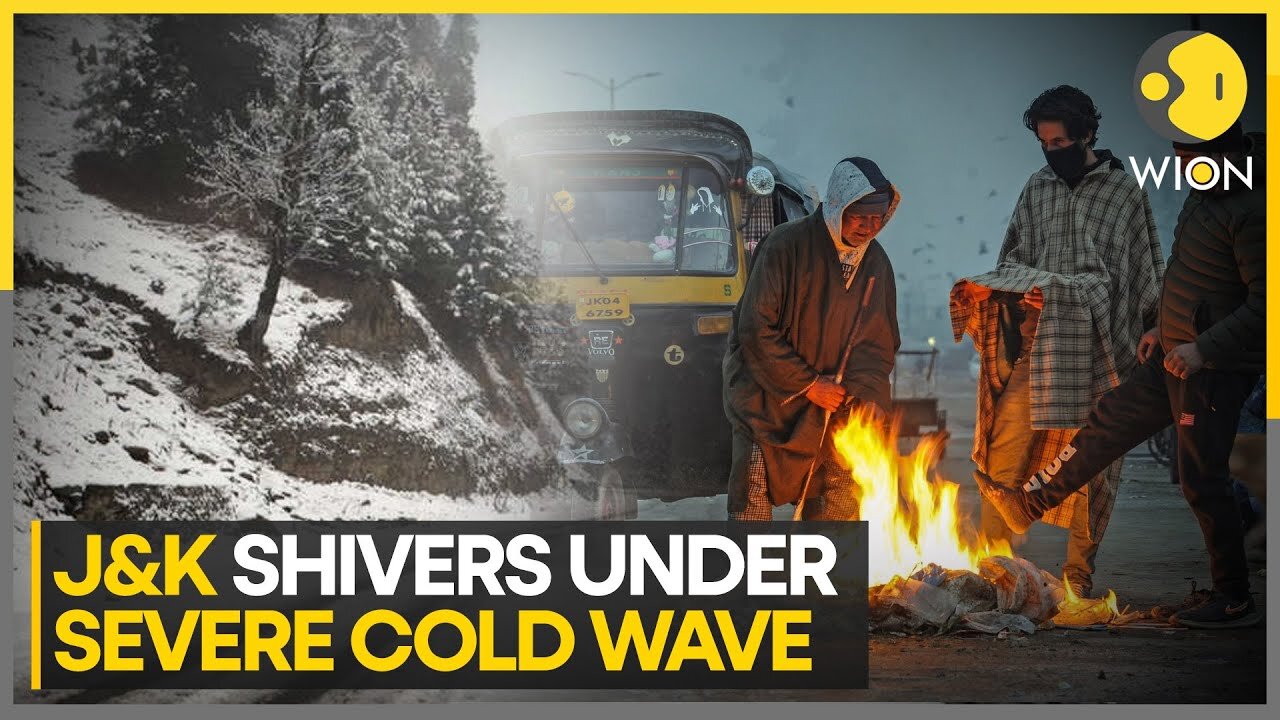 Cold Wave Hits J&K and Ladakh, Temperatures Plunge to Record Lows | India News | WION