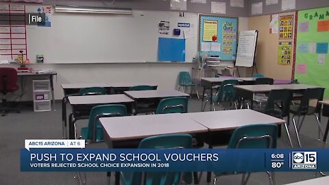 Push to expand school vouchers