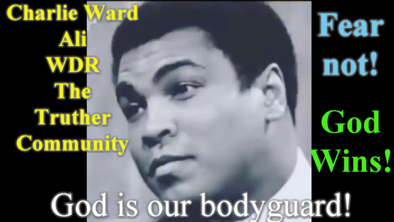 Charlie Ward, Mohammed Ali, WDR on our Bodyguard - God!