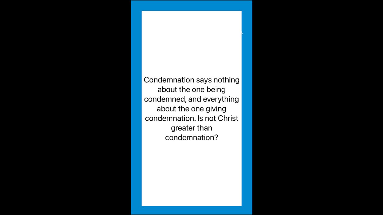 Condemnation