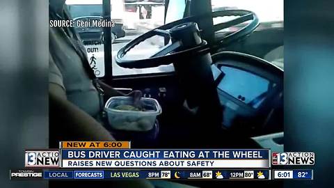 Hungry RTC bus driver suspended after kicking passenger off bus, caught eating while driving
