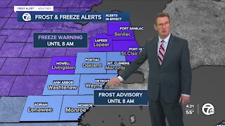Freeze WARNING tonight