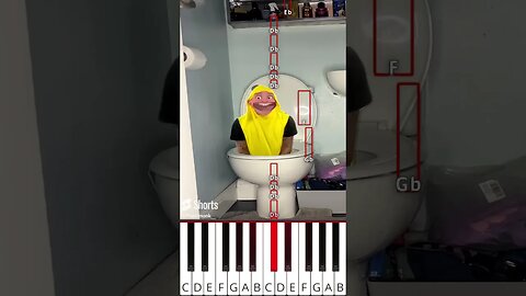 Skibidi Talalaa 👁️👄👁️ (@MrTalalaa) - Octave Piano Tutorial