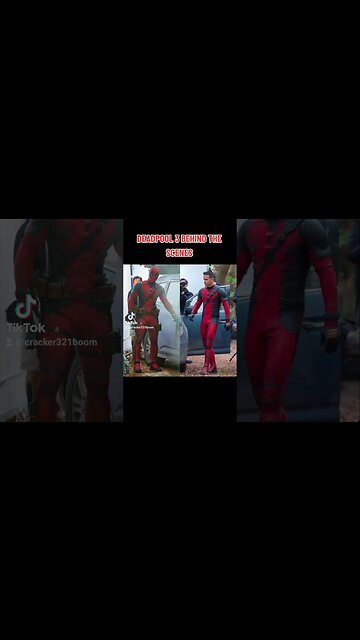 DEADPOOL 3 BTS