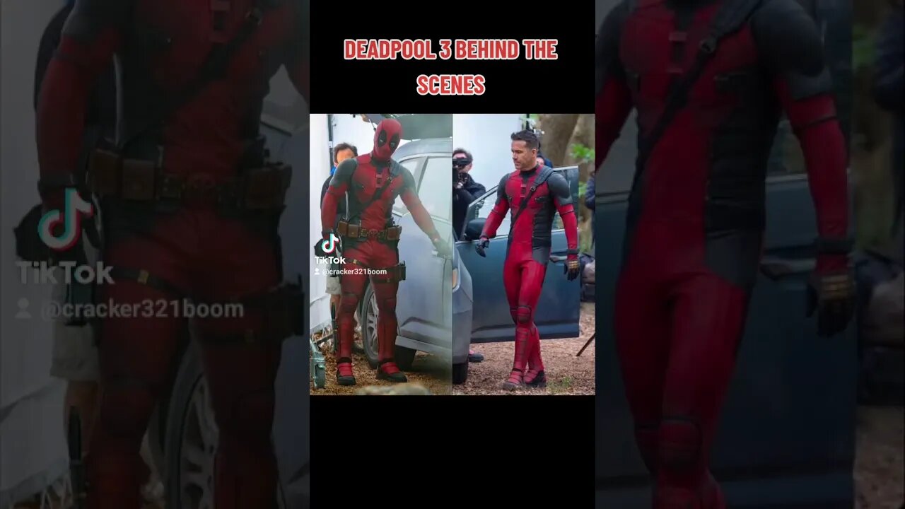 DEADPOOL 3 BTS