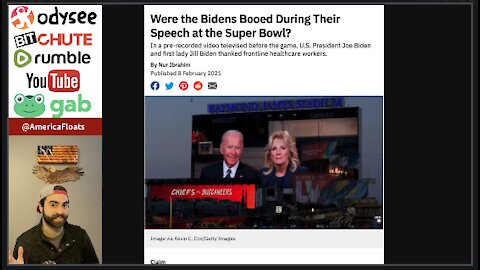 Fact-Checked TRUE: The Bidens Got BOOED, BAD At The Super Bowl!