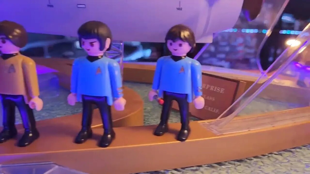 Playmobil Enterprise and Bird of Prey