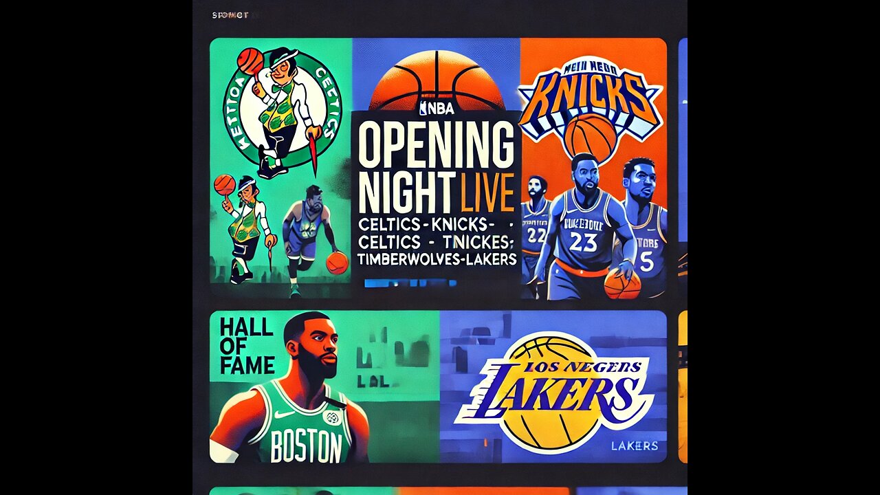 NBA Opening Night live: Celtics-Knicks; Timberwolves-Lakers