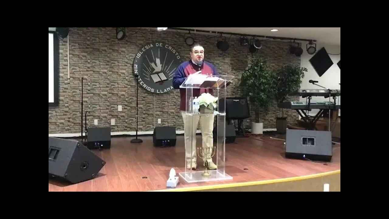 Servicio viernes 25 de febrero de 2022. Siervo Allan Jimenez. Tema: La Gracia de Dios.