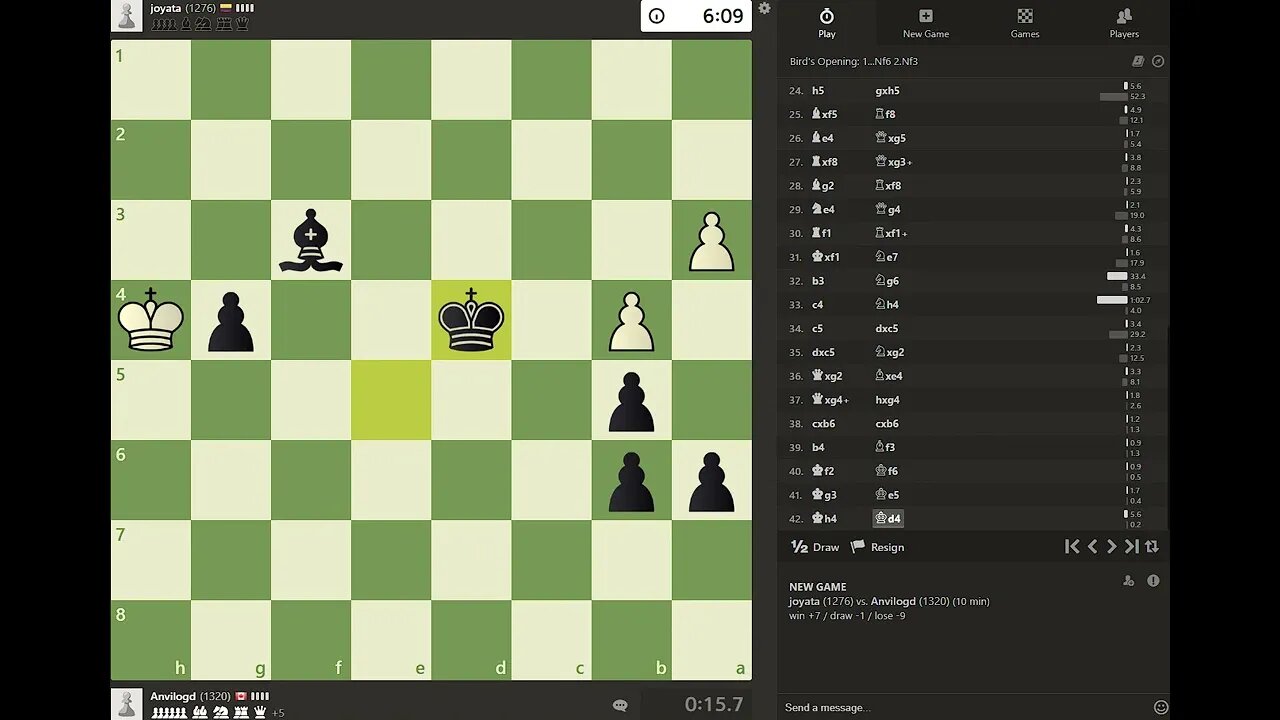 Daily Chess play - 1327