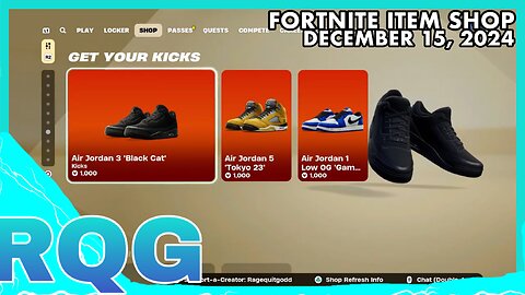 THEY ONLY REMOVED STUFF... FORTNITE ITEM SHOP (December 15, 2024)