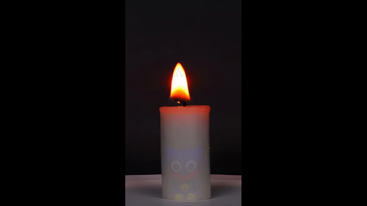 Huggy Wuggy in a candle Timelapse #Shorts