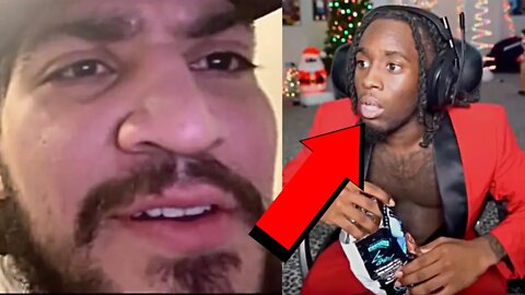 KAI CENAT FAKE FREEZES DURING KSI VS DILLON DANIS FACE 2 FACE