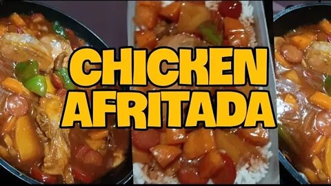 CHICKEN AFRITADA