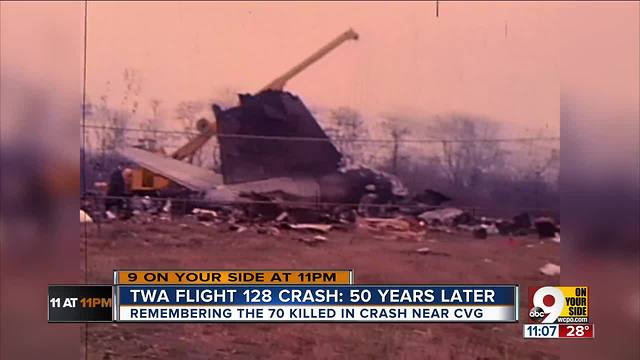 Fifty years later, survivors of deadliest plane crash in NKY gather at memorial