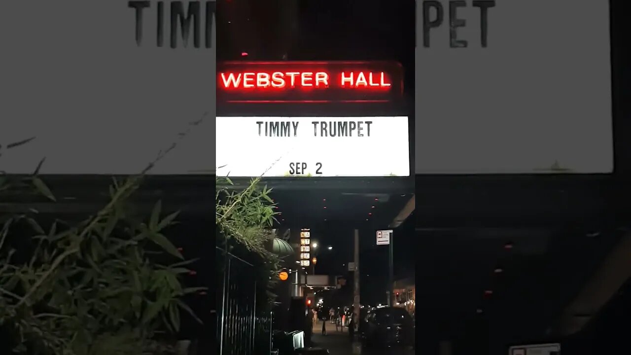 timmy trumpet Webster hall