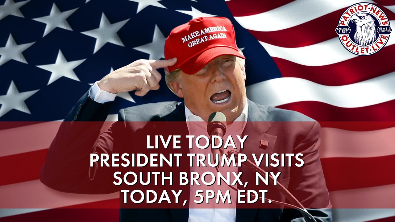 FULL SPEECH REPLAY: President Trump Visits the South Bronx, NY | 05-23-2024