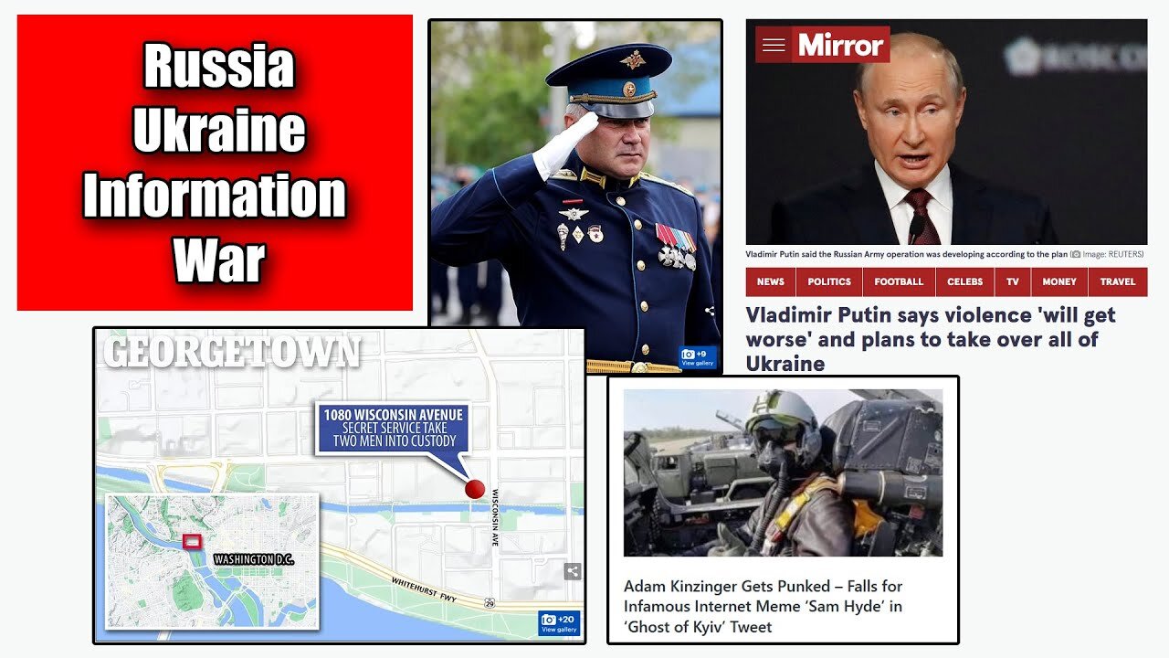 Ukraine Russia War Intensifies With Information Wars Across Media