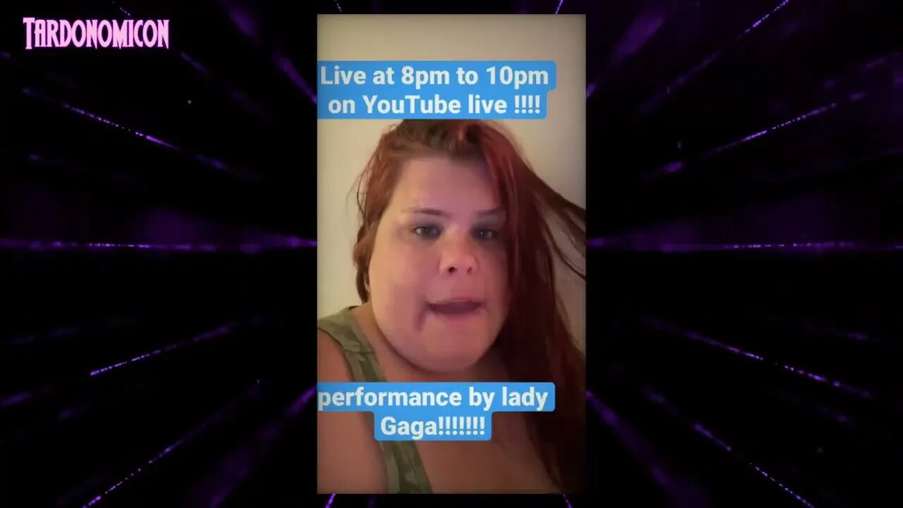 2022 08 21 9 Going live to Perform Lady Gaga at 8 till 10 PM￼