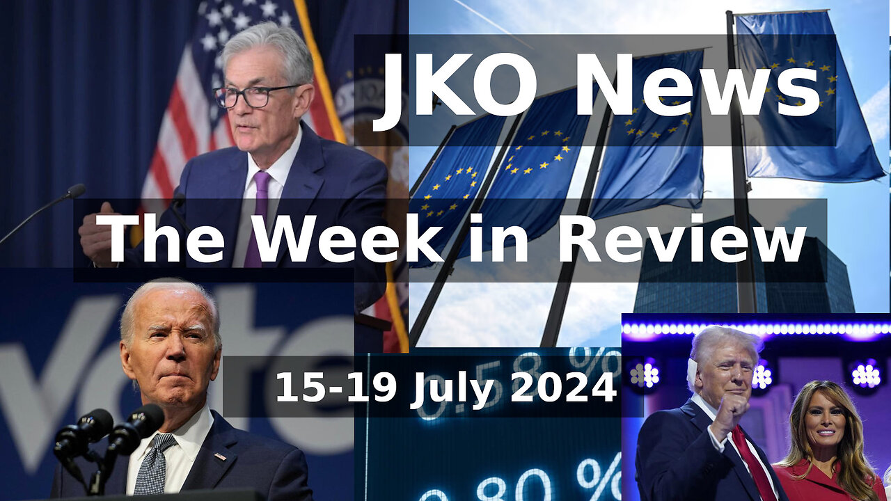 Week in Review: 15-19 July 2024 - Big Cap Correction. FED Powell Says Rate Cuts are Imminent!!!