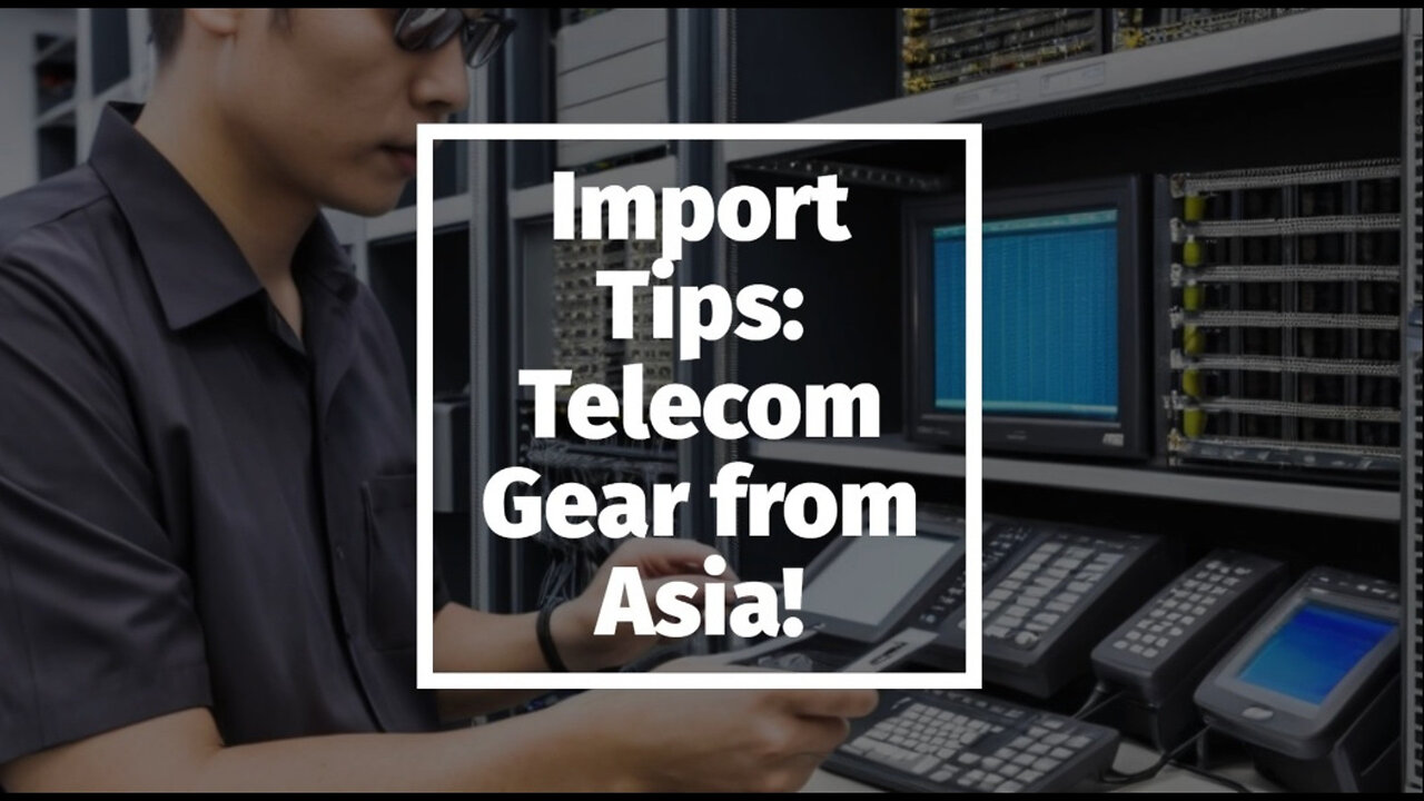 Mastering the Import Game: Telecommunication Equipment and Devices from Asia