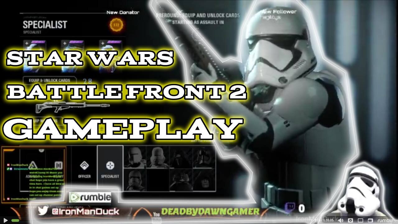 star wars battle front 2 game play 11 01 21