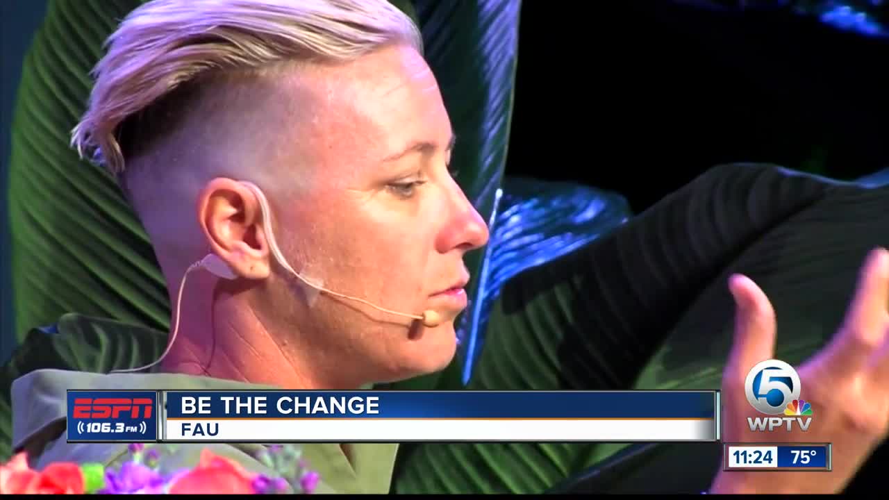 Be the Change at FAU with Abby Wambach