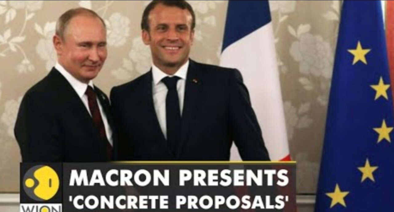 Putin says 'ready for compromises, will consider proposals by Macron' | Russia-Ukraine tensions