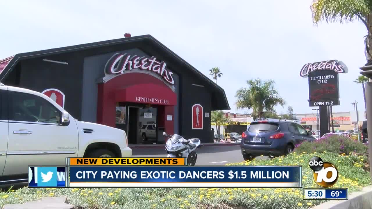 San Diego exotic dancers win $1.5 million settlement over police raids