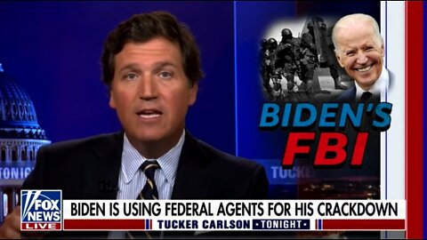 Tucker: Biden Declared His Political Opponents As Terrorists