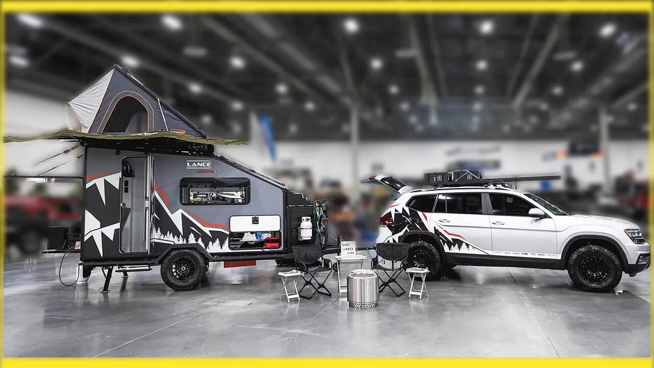 Lightweight Overland Enduro Trailer Concept From Lance Campers