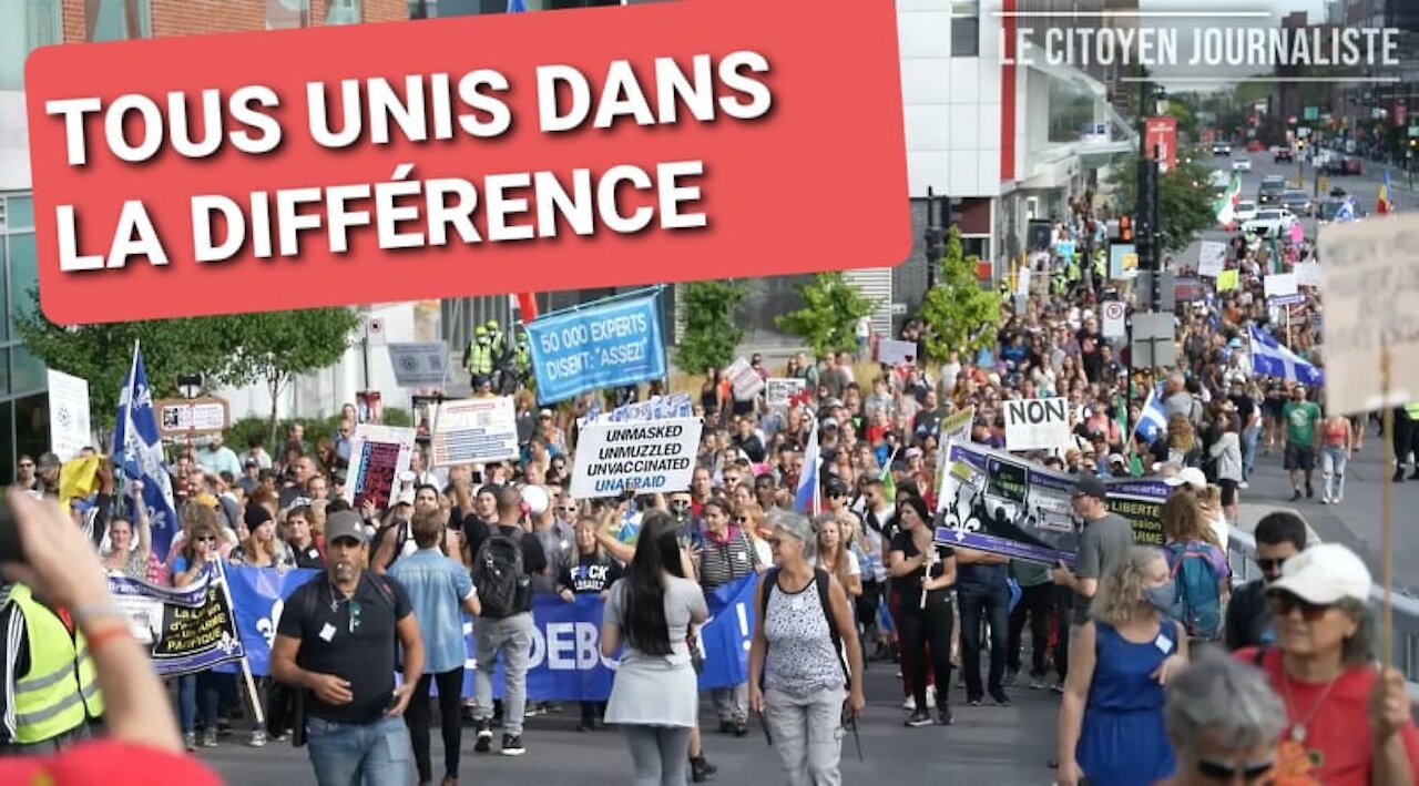 TOUS UNIS POUR LA DIFFÉRENCE - Mnif à Montréal samedi le 25 septembre 2021