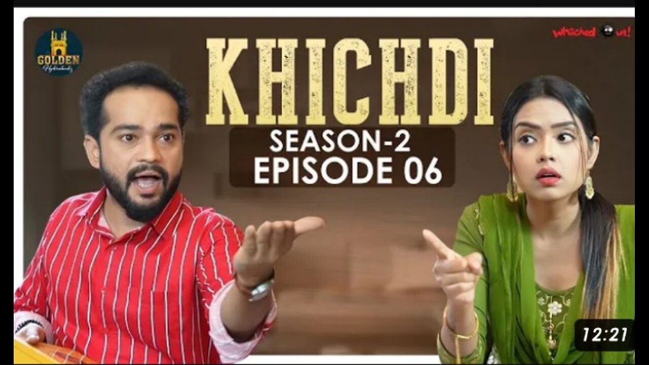 Khichdi Episode 6 | Season 2 | Best Hindi Comedy Videos | Funny Videos 2022 | Golden Hyderabadiz