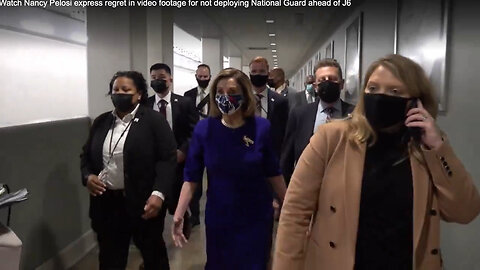 RAGING BULL: New J6 Footage Shows Pelosi Admitting 'We Totally Failed'…Then Setting Sights On Trump