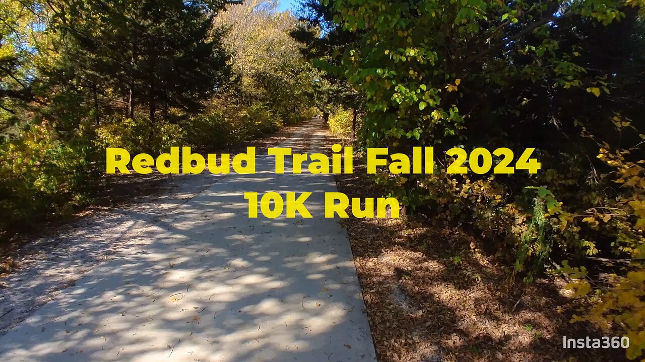 Running in Wichita Kansas on the Redbud Trail