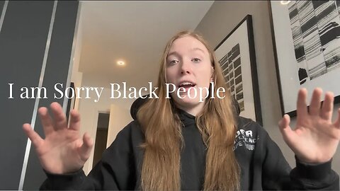@JustPearlythings Apologizes to Black America for some comments she made interviewing Nick Fuentes