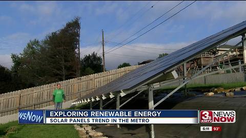 Solar power becoming more common in metro