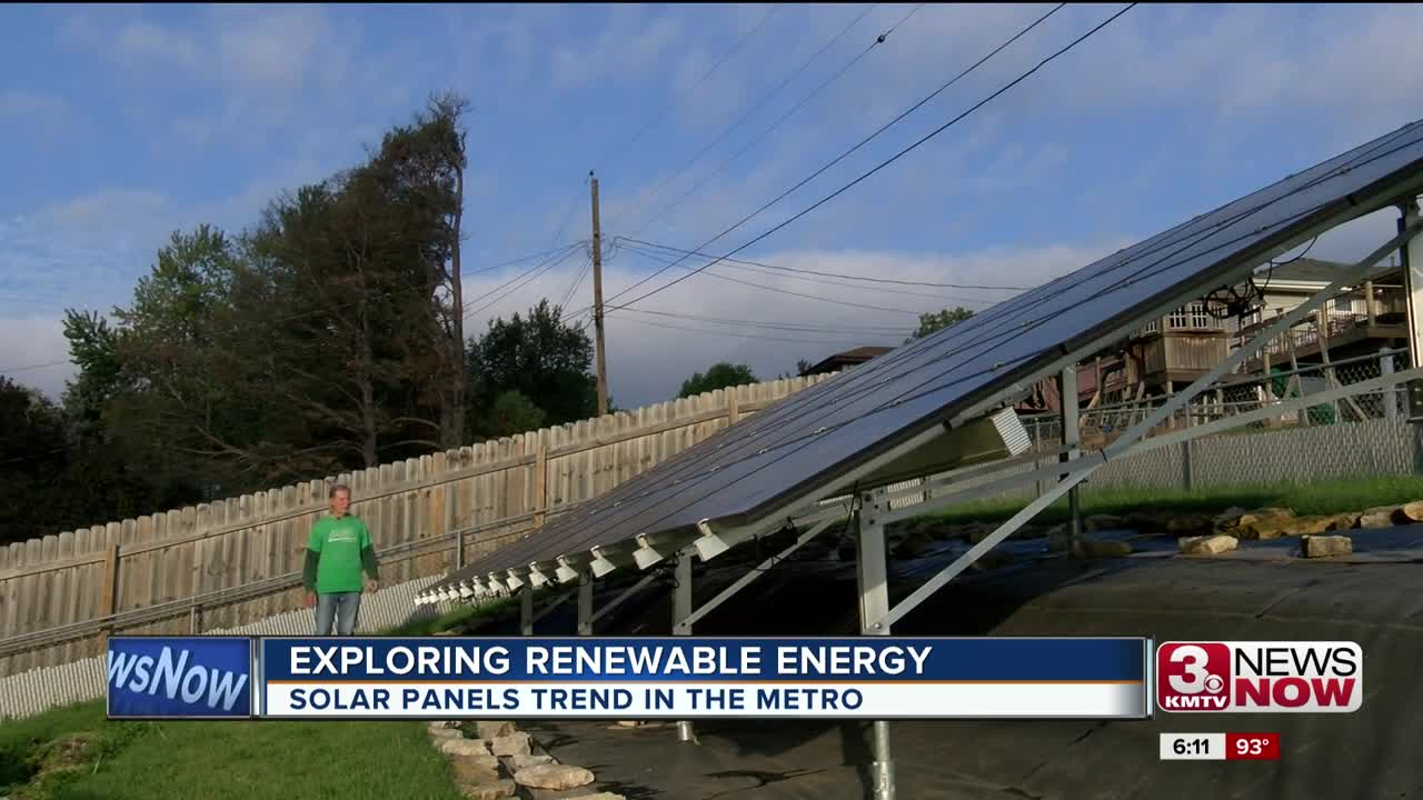 Solar power becoming more common in metro