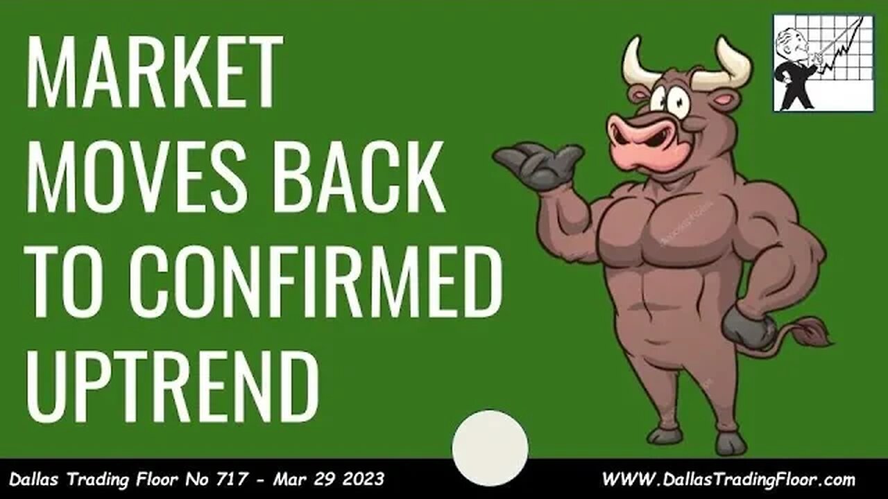 MARKET MOVES BACK TO CONFIRMED UPTREND