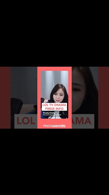 Lol TV Drama Press Information #lol #riot #pinoygamerph #podcastphilippines #shorts #shortsph