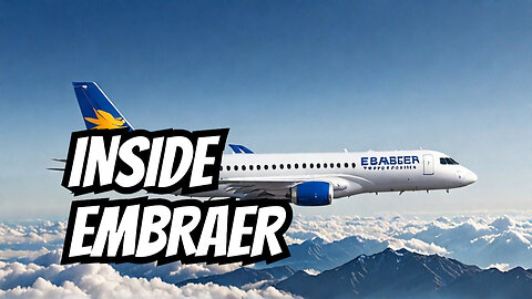 Inside Embraer: The Brazilian Giant Revolutionizing Aviation with the E2 Series #aviation