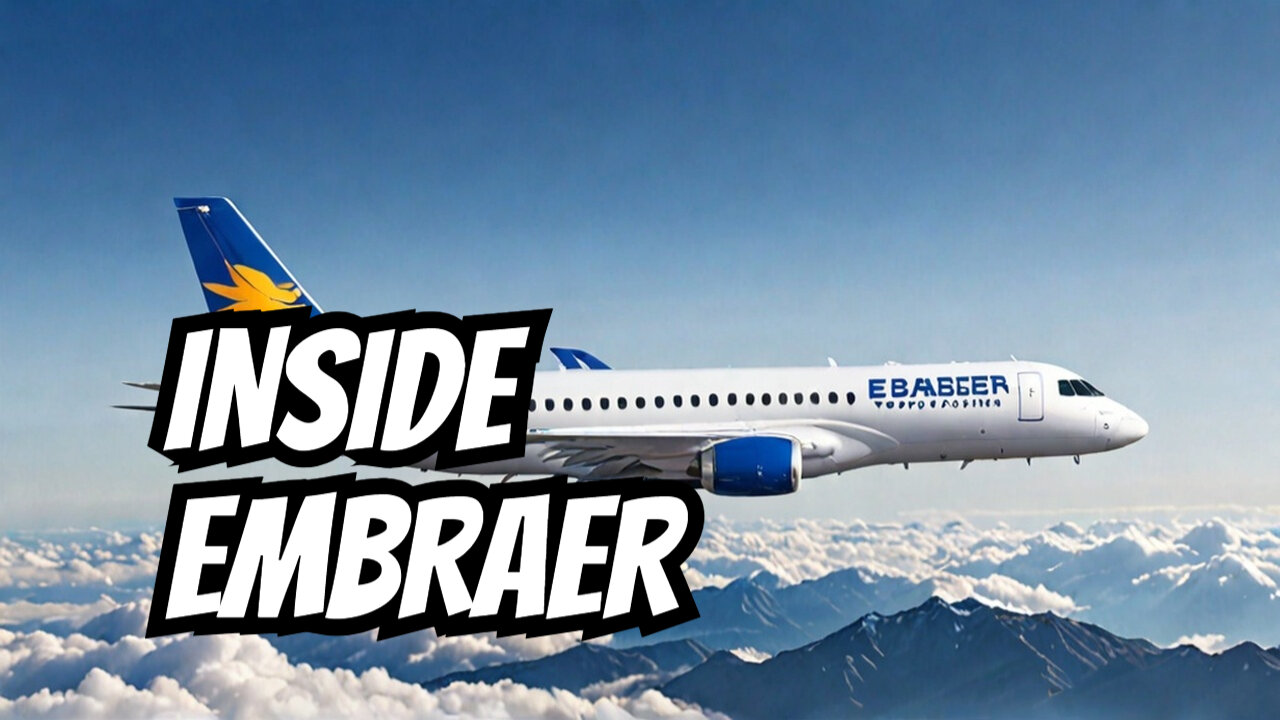 Inside Embraer: The Brazilian Giant Revolutionizing Aviation with the E2 Series #aviation