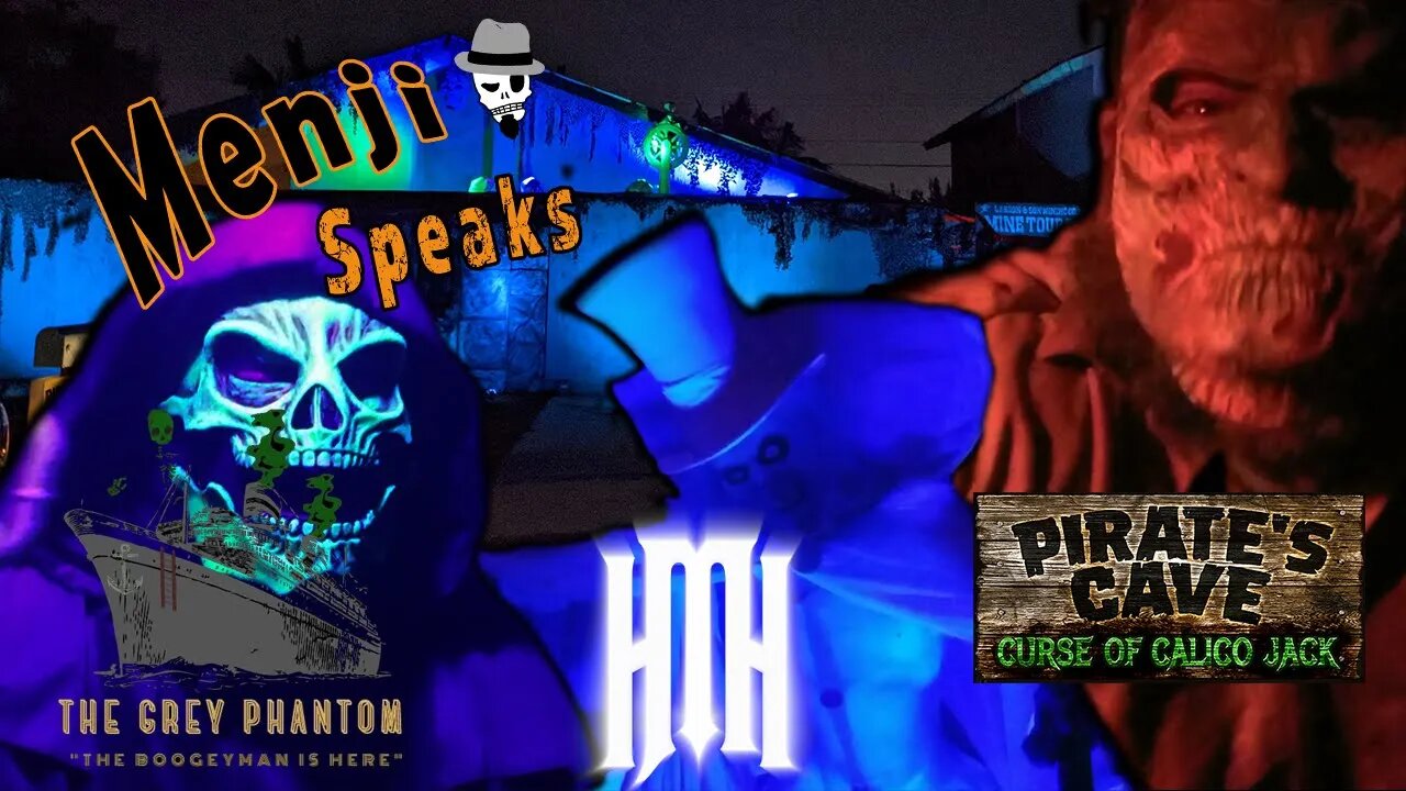 SoCal Home Haunts - The Grey Phantom | Pirate's Cave | Haunted Mansion Haunt