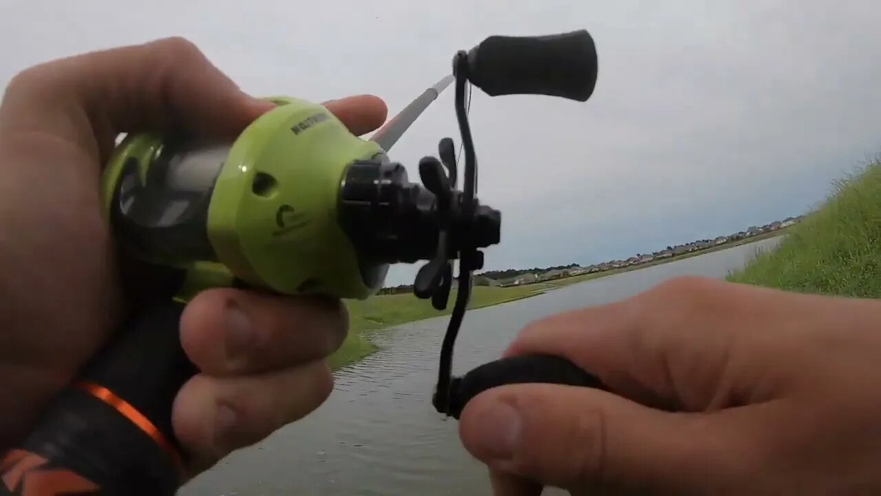 HUGE MYSTERY FISH on a BASS JIG!-14